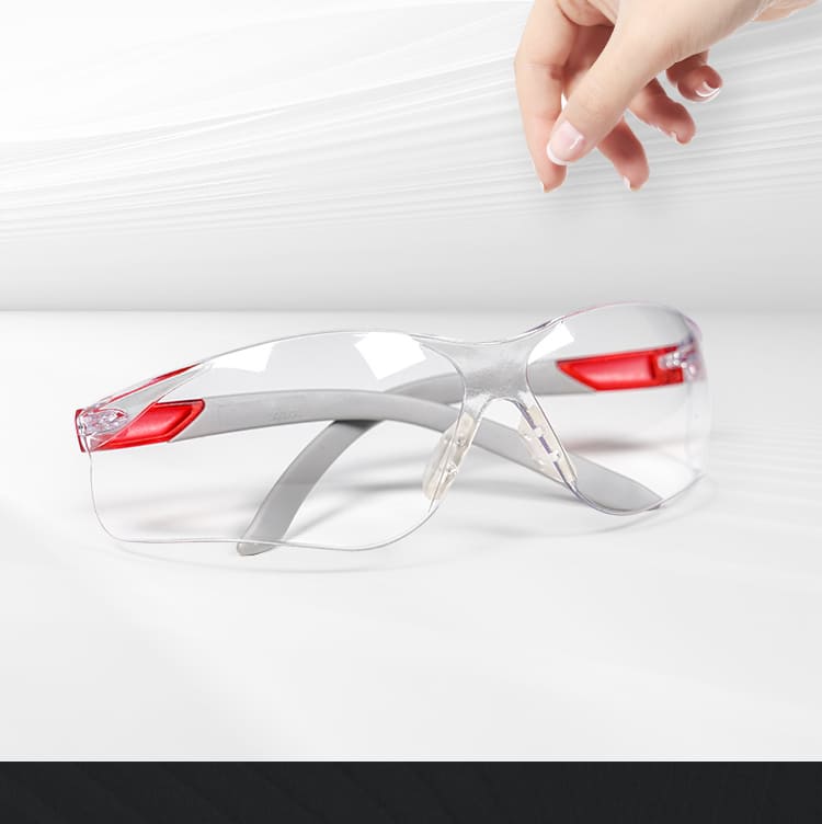 霍尼韦尔（Honeywell） S300L 300300 红款透明镜片防护眼镜